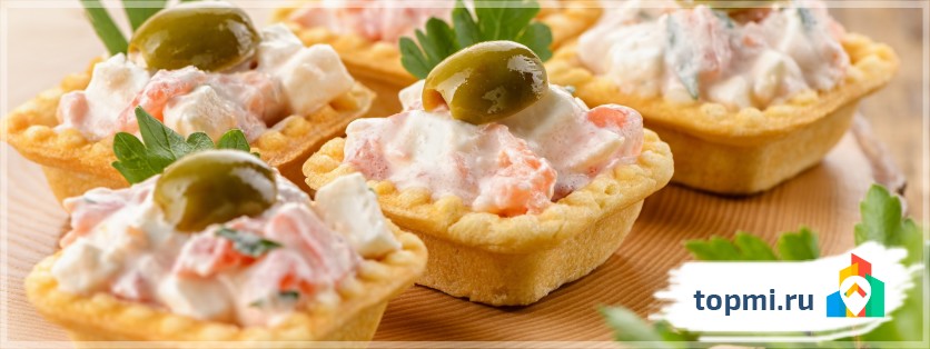 Тарталетки с сыром