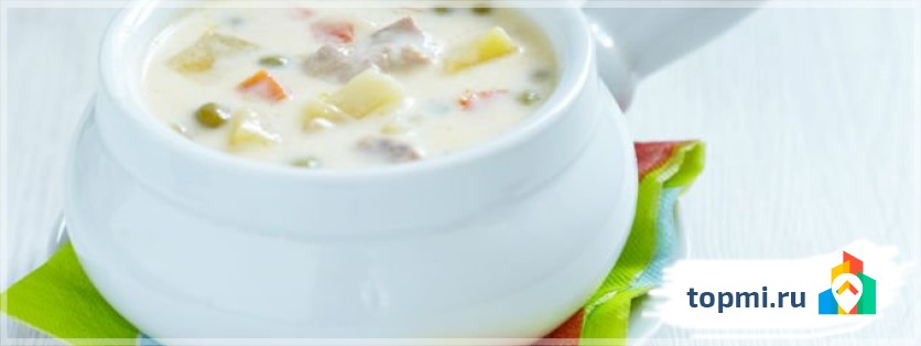 Сырный суп с плавленым сыром
